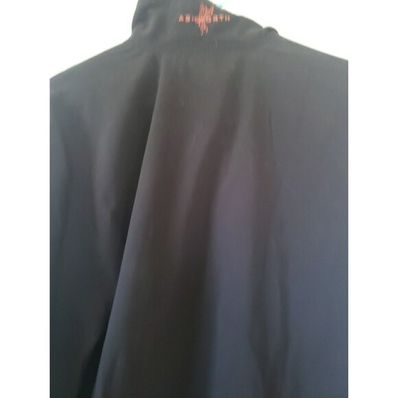 Ashworth Vintage Google Company Logo 1/4 Zip Jacket Red Black White Trim M y2k - Picture 7 of 11